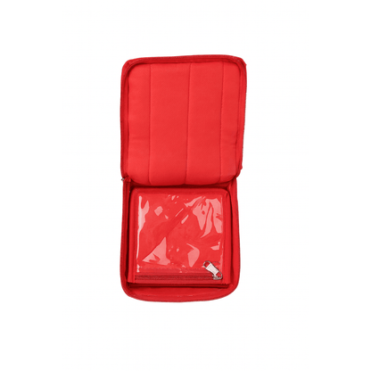 Brocade Red Mini jewellery organiser | Travel Friendly Organiser
