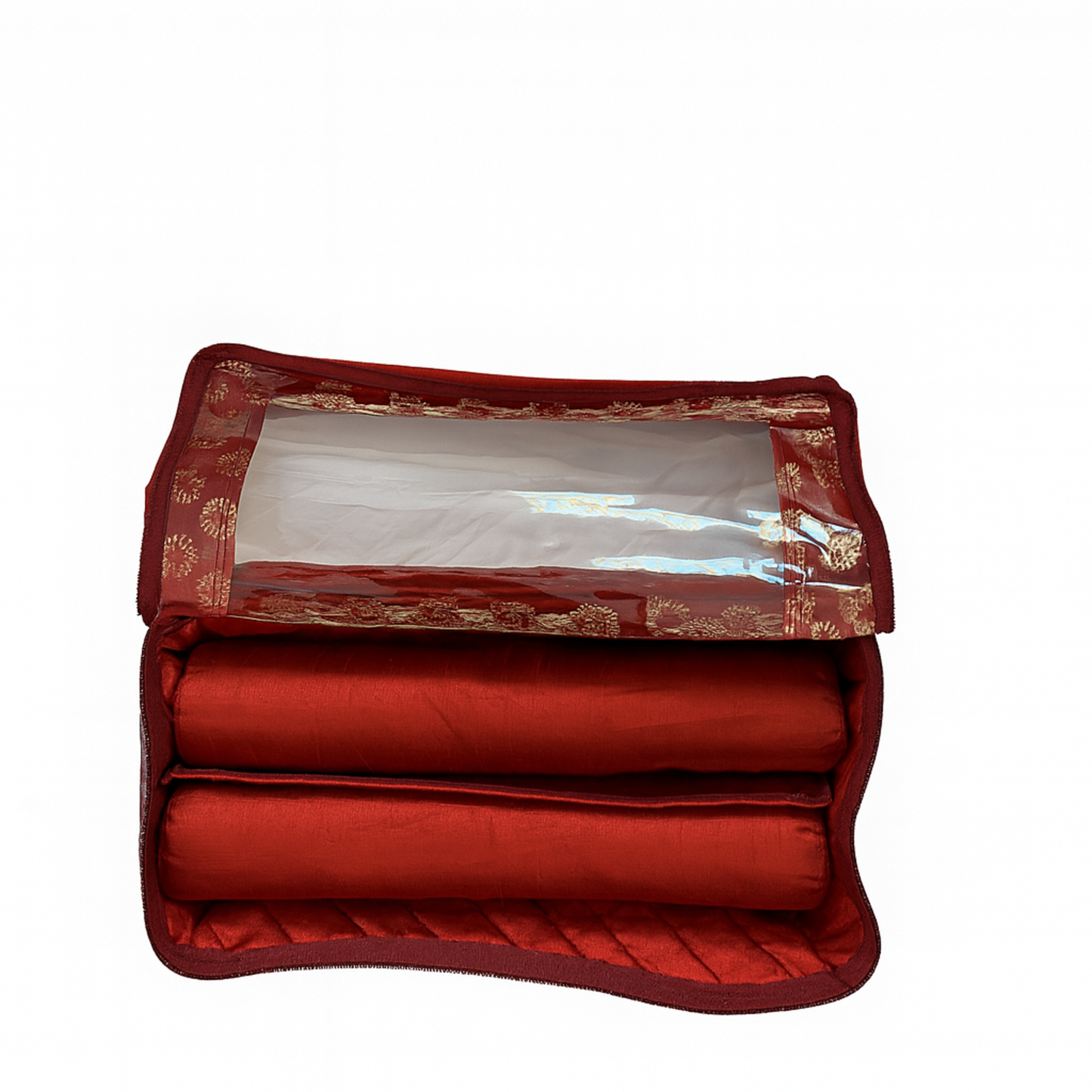 Jewellery Organiser + Bangle Organiser + Saree Cover Red