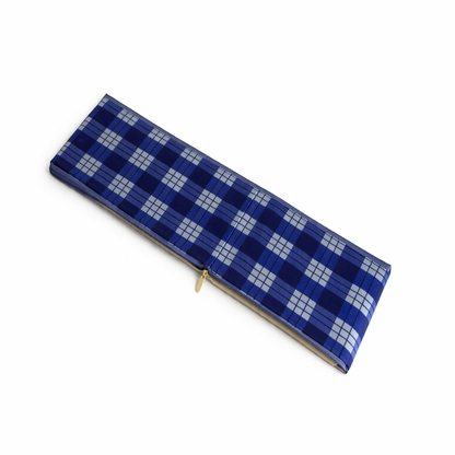 Premium 7-Layer Collapsible Wardrobe Organizer with Compartments | Blue Printed