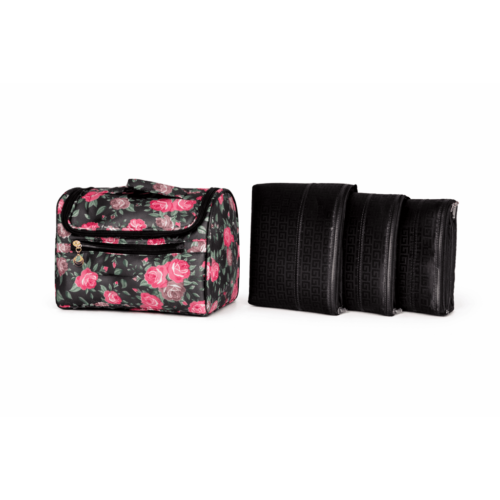 Cosmetic Pouch + 3 Pcs Set Multipurpose Pouches