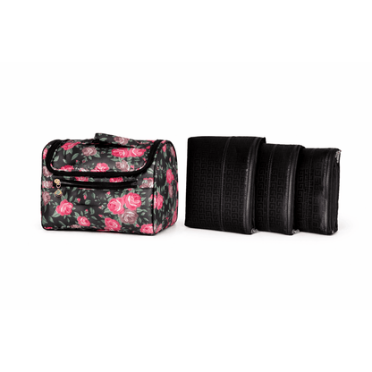 Cosmetic Pouch + 3 Pcs Set Multipurpose Pouches