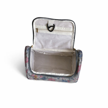 Cosmetic Pouch + 3 Pcs Set Multipurpose Pouches | Grey