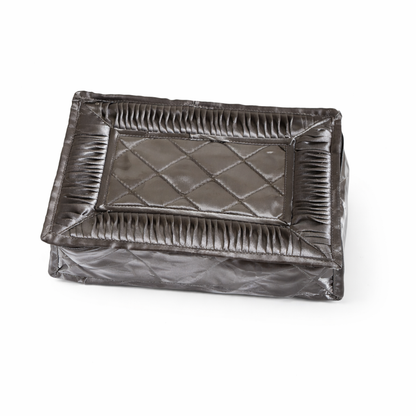 Silver Grey Jewellery Organiser – 11 Detatchable Pocket Travel Kit | Multipurpose Storage